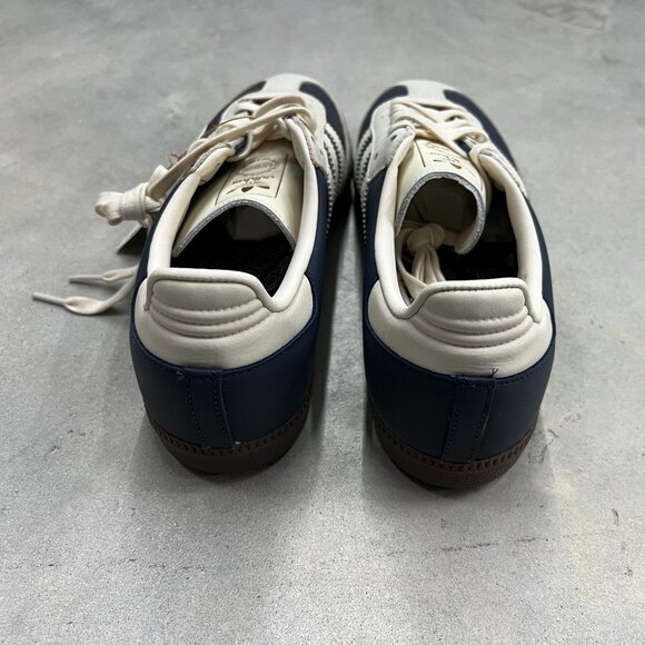 Adidas Wmn's Samba OG Night Indigo Cream White IG1968 - New - Picture 2 of 8